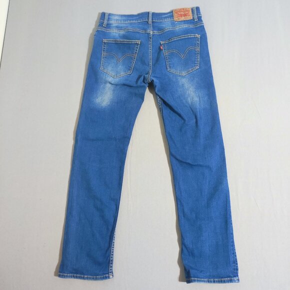 Levi's 511 jeans men's sz W34 L30 medium washed blue slim fit straight leg jeans - Picture 3 of 15